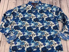 New Mens Robert Graham Shirt Sz XL Classic Button Down RARE 0092.