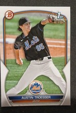 2023 Bowman Draft - Austin Troesser #BD-176 (RC)