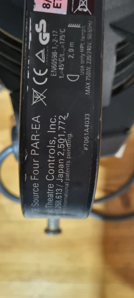 ETC Source four 4 Scheinwerfer Event Beleuchtung Studio Lampe Bühne Theater PAR - Bild 3 von 4