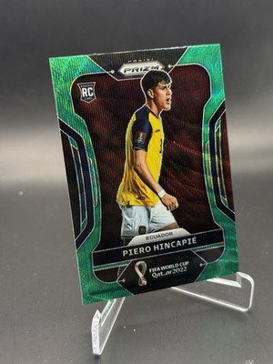 Piero Hincapie - Green Wave Rookie - Panini Prizm FIFA World Cup Qatar 2022 -