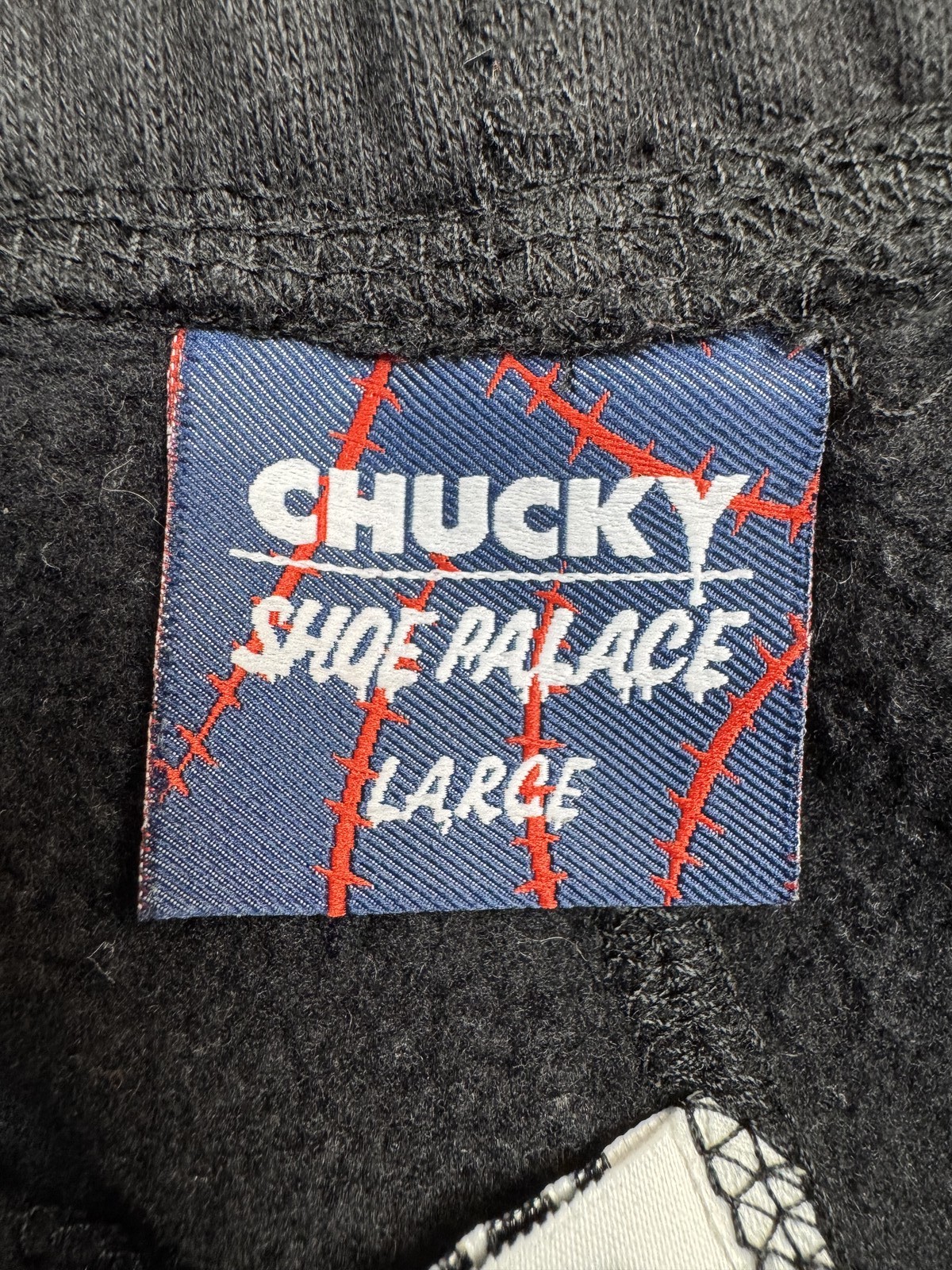 Chucky X Shoe Palace Sweatpants Mens Large Black Good Guys Horror Joggers thumbnail 16