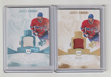 2013-14 SPx  Jarred Tinordi RC Rookie Materials Patch and Jersey Card 64/75. rookie card picture