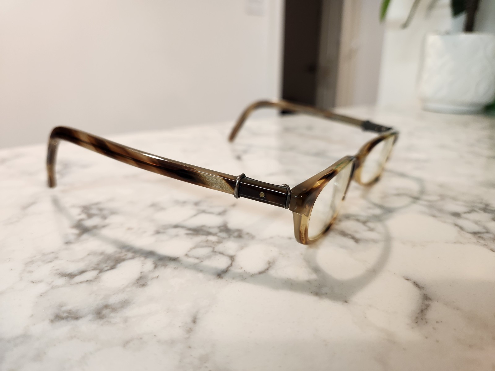 Robert Marc Eyeglasses FRAMES ONLY Brown Hand Mad… - image 2