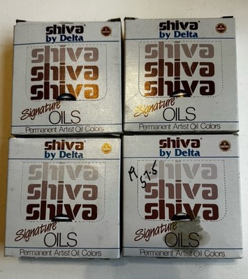 Lot Of 11 SHIVA Signature Tubes Artist Paints Assorted Colors Unused Plus