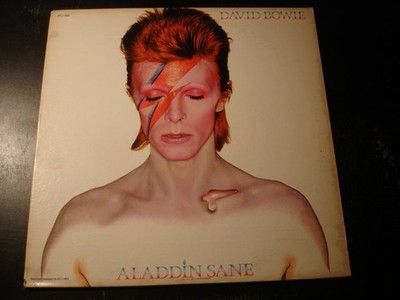 DAVID BOWIE ALADDIN SANE LP RECORD