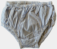 2009 JANIE AND JACK Preppy Striped Poplin Cotton Diaper Cover Bloomers 18-24M