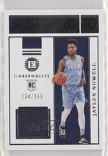 2019-20 Panini Encased Rookie Label Materials 134/199 Jaylen Nowell #RL-JNO 8k4