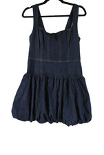 NEW, Reformation Delia Denim Mini Dress in liffey Sz 8 #MD1924