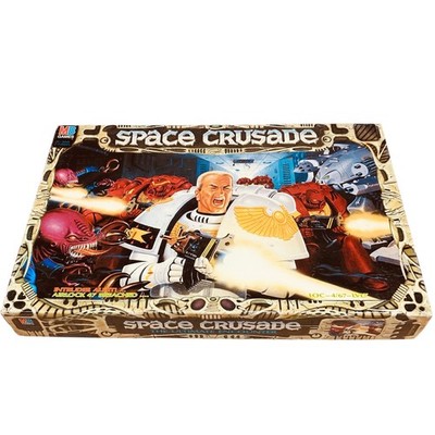Milton Bradley Space Crusade 2nd Edition Vintage Empty Box + Inner Tray Only!