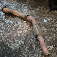 AUDI Q7 EXHAUST DOWN PIPE 4M S LINE 2015-2019 3.0 DIESEL FLEX PIPE 4M0253350CD