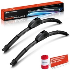 A-Premium 2x Front 15" & 15" Windshield Wiper Blades for Jeep Wrangler 2007-2017