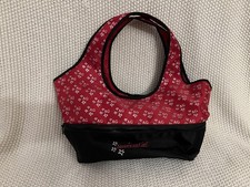 AMERICAN GIRL Doll Tote Black Red Pink Nylon Travel Bag Case Storage Carrier