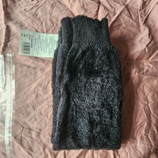 Capezio Harmonie Leg Warmers Black Fuzzy Nwt