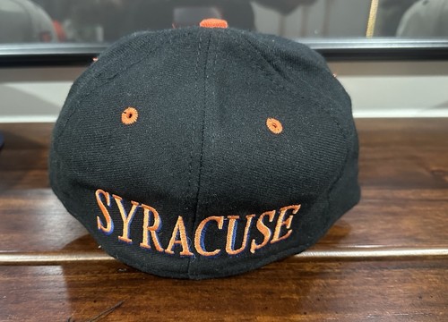 Vintage Syracuse Orange Blockhead NCAA Top of the World Fitted Hat Sz 7 - Picture 2 of 6