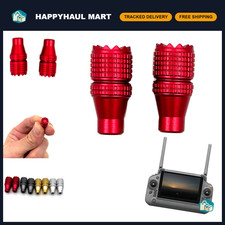 Thumb Joysticks for DJI RC Plus 2/1 Remote - Control Sticks for Drones (Red)