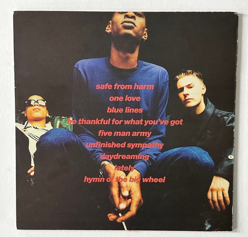 π₯πΏ Vintage 1991 Massive Attack Blue Lines LP Album - Rare πΏπ₯ - Picture 5 of 7
