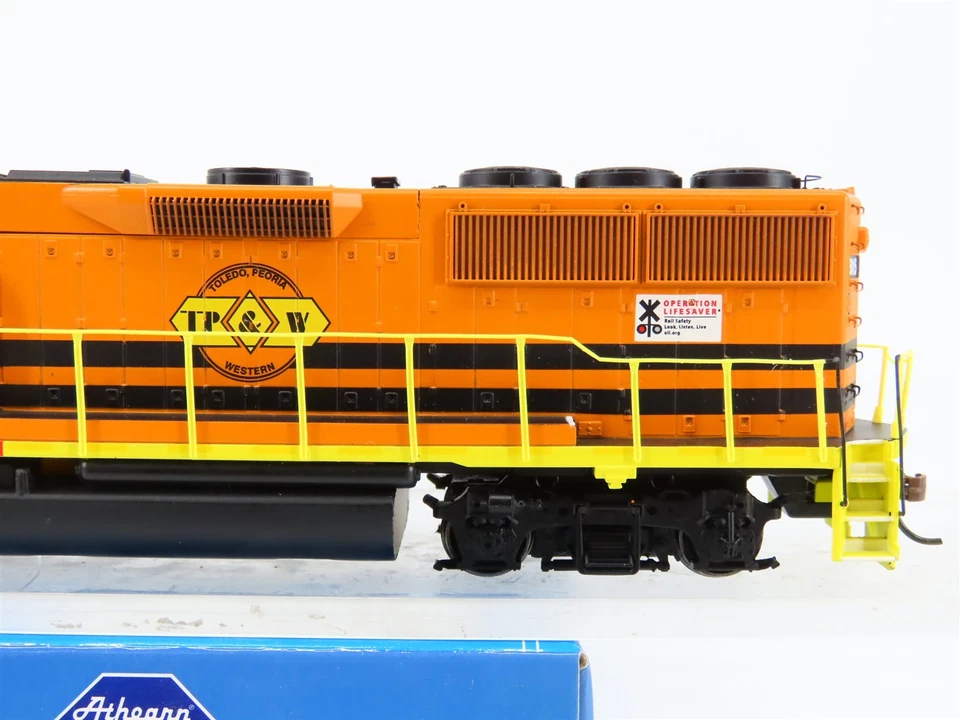 Athearn Roundhouse escala HO RND14890 TP&W EMD GP50 diésel #5015 - mal engranajes Foto 3 de 4