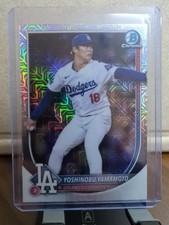 2025 Bowman - Yoshinobu Yamamoto #18 Chrome Mojo Refractor for
