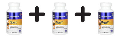 3 x Enzymedica Digest - 180 vcaps (240,72 EUR/kg)