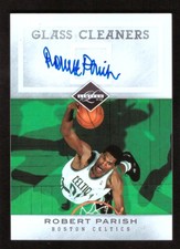 2011-1 Panini Limited Robert Parish Glass Cleaners Signatures Auto 26/99
