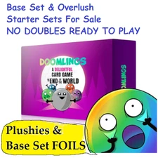 Doomlings Starter Store - Full Base Set & Rare Foils, Plushies, Overlush Starter