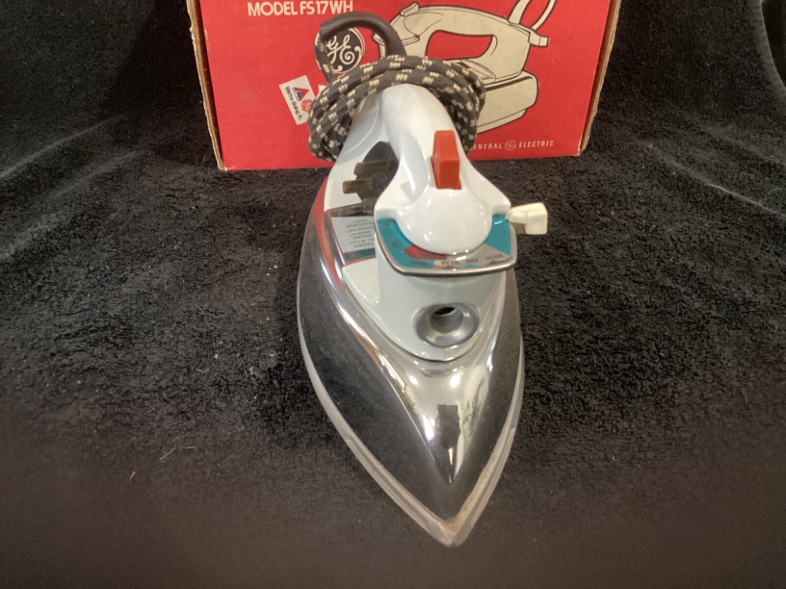 Vintage General Electric Steam Iron, in Original Box. eBay