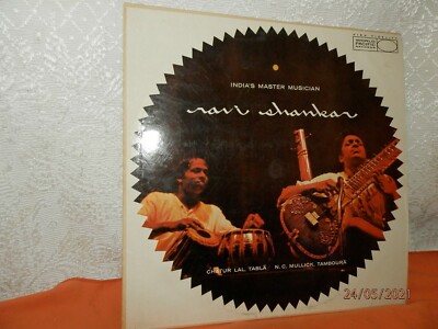 RAVI SHANKAR India's Master Musician LP HIS MASTER'S VOICE EALP 1283 India 1964