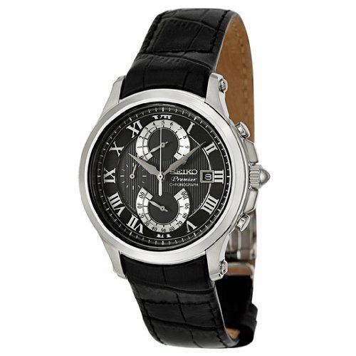seiko premier leather strap