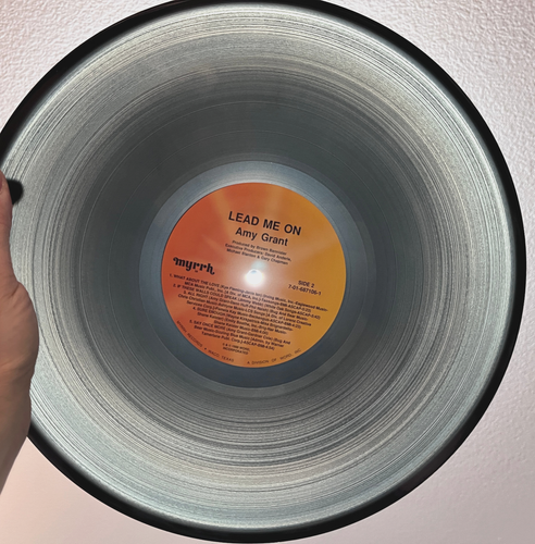 AMY GRANT - Lead Me On (1988, Translucent Vinyl) - 12" Vinyl Record LP - VG+