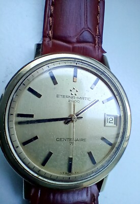 Vintage Watches Eterna Matic 2000 Centenaire Eterna Matic 2000