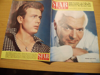 Star Revue 20 1959 Cover Peter van Eyck James Dean Audrey Hepburn Bildgeschichte