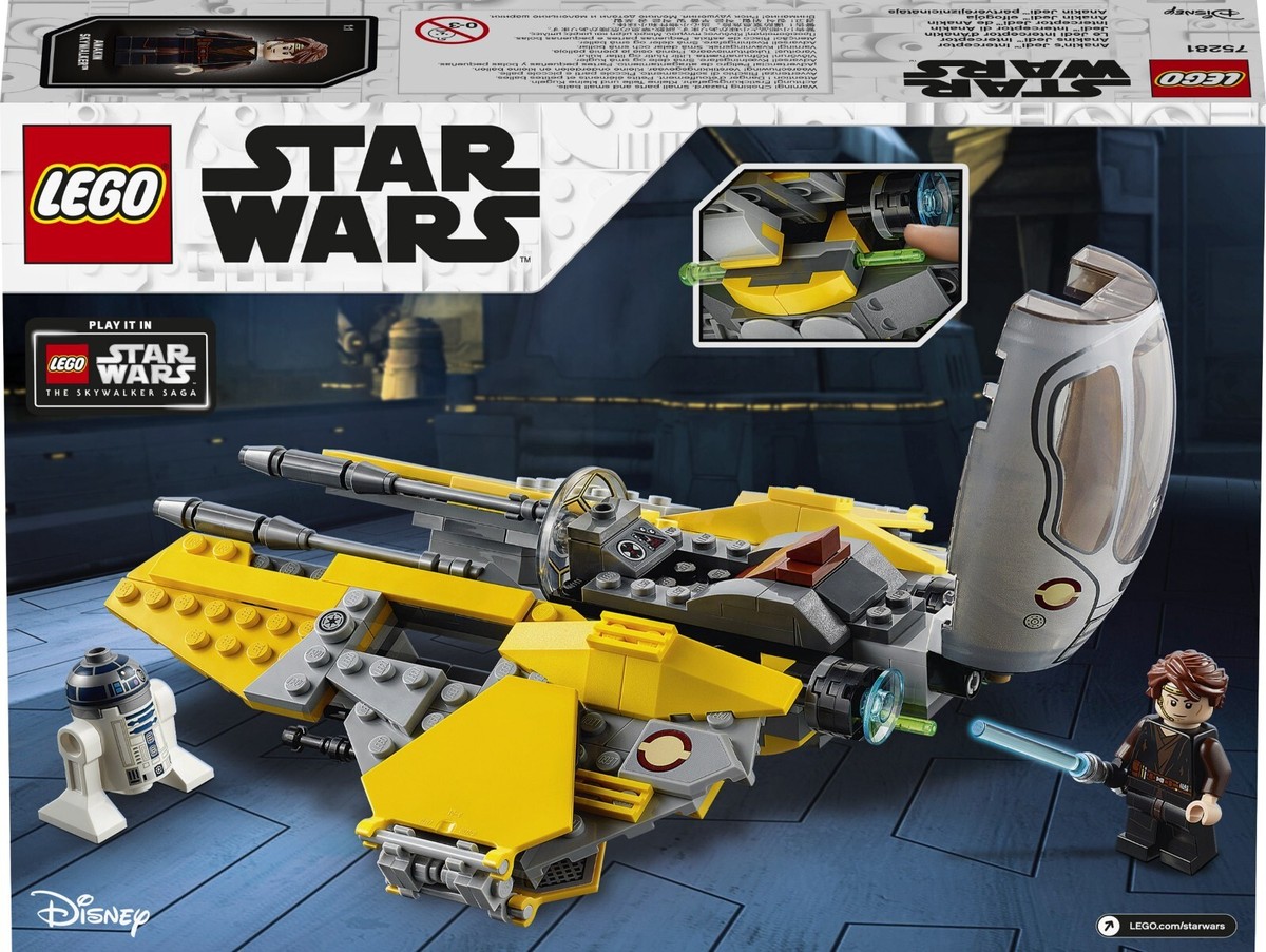 🍁LEGO Star Wars 75281 Anakin's Jedi Interceptor (2021) 248 Pcs