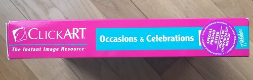 VTG Software 1993 Clip Art ClickArt Occasions & Celebrations 3.5” Floppy Win/DOS - Picture 5 of 8