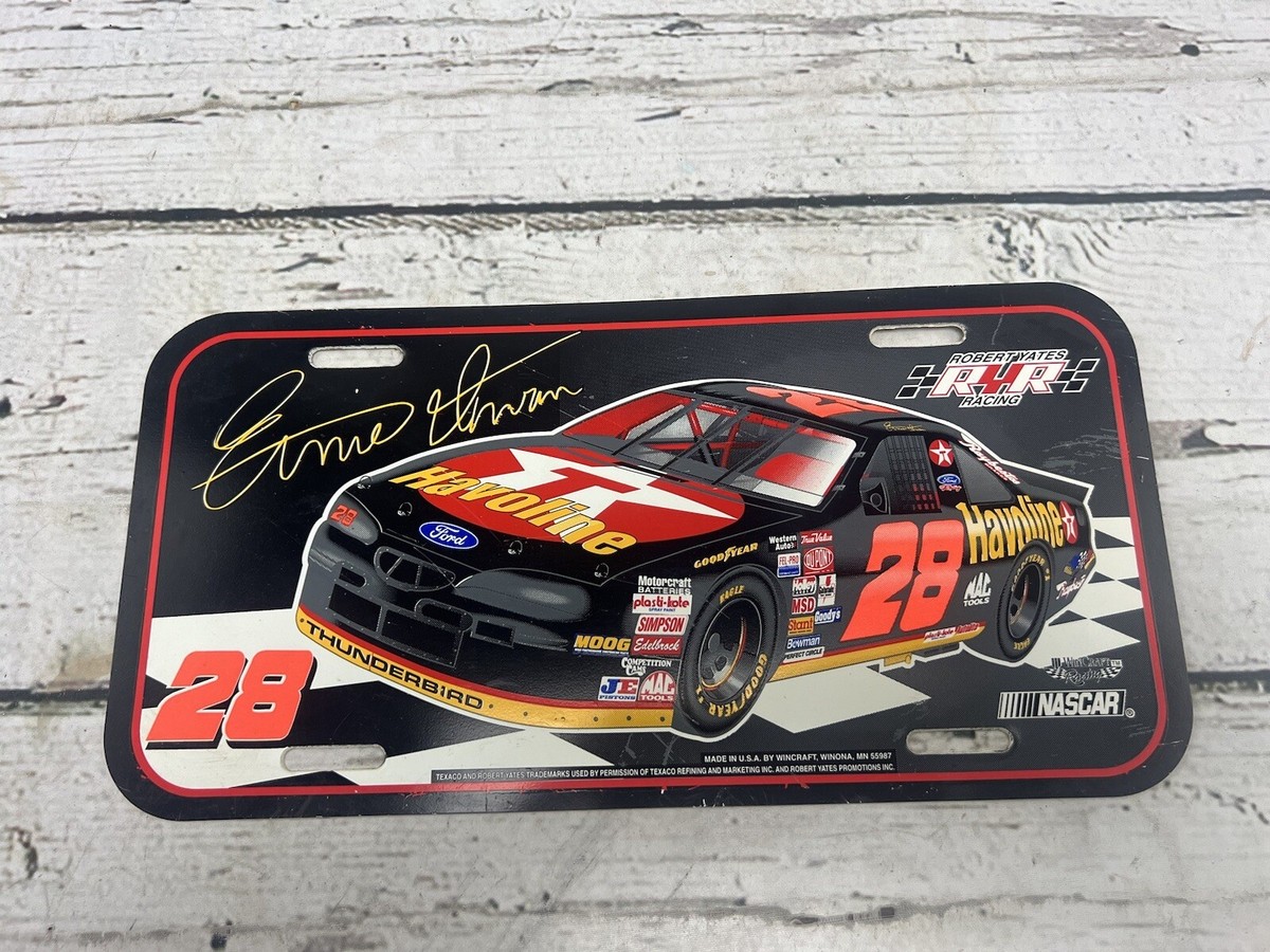 VTG Ernie Irvan #28 Texaco Havoline Racing Ford Nascar Plastic