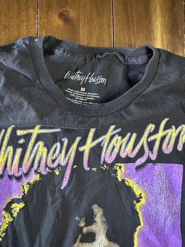 Whitney Houston T-Shirt schwarz Gr. M I WANNA DANCE WITH SOMEBODY - Bild 2 von 5