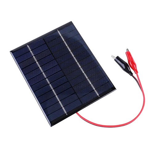 Neu 5W 12V Auto Boot Yacht Solarpanel Akku Ladegerät Netzteil Outdoor - Bild 11 von 13