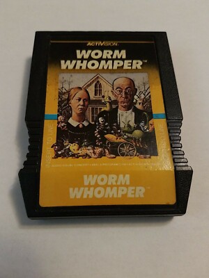 Intellivision Worm Whomper for the Intellivision Game Only Tested Works RaRe