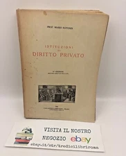 ISTITUZIONI DI DIRITTO PRIVATO - MARIO ROTONDI - CASA EDITRICE AMBROSIANA - 1945