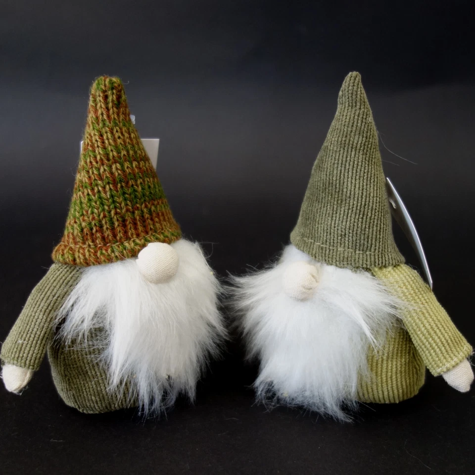 Wichtel Dekoration Kindergeburtstag Kinderzimmer Hellgrün / Lodengrün 12 cm