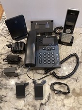 Polycom VVX250 IP Phone  Yealink W60B Dect IP Base  Yealink W56H Base/Handset