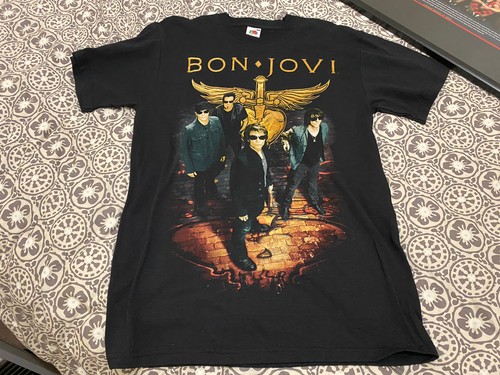 Bon Jovi Vintage Medium T-Shirt 2011 Europe ‘ GREATEST HITS TOUR’ Richie Sambora - Picture 4 of 10