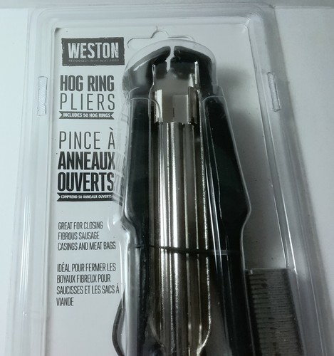 NUOVO WESTON 47-1401 PINZE AD ANELLO DI MAIALE CON MANICO ANTISCIVOLO RESISTENTE - Foto 2 di 6