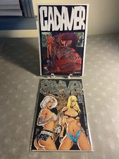 Cadaver Comic Lot 0 & 1 Fathom Press Tim Tyler Brad Moore Horror Gore Splatter