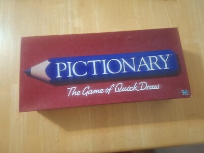 Hasbro Pictionary The Game of Quick Draw Gameplay 1999   04531  Vintage