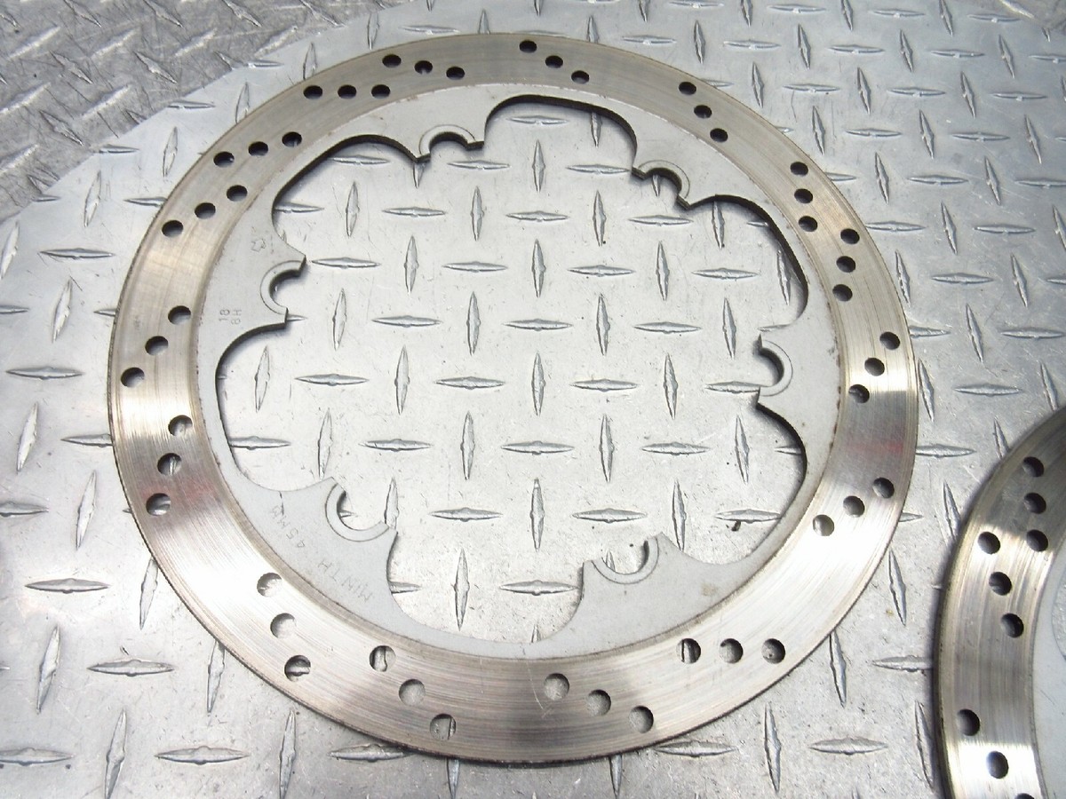 1989 88-89 Kawasaki ZX10 ZX1000 Front Rear Disc Brake Rotor 1989 88-89 Kawasaki ZX10 ZX1000 Front Rear Disc Brake Rotor