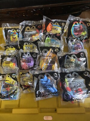 McDonalds happy meal toys SpongeBob. Complete set (16 pieces) 2012
