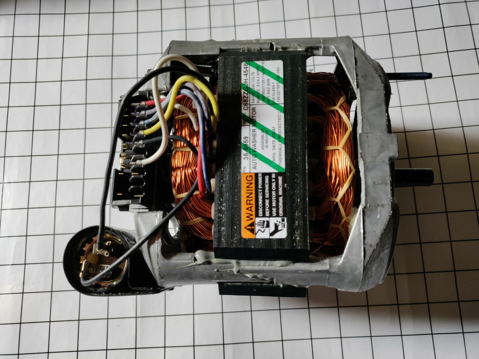 WHIRLPOOL MOTOR 240 PART No. # 21001637 New part Open Box | eBay
