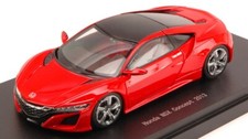 MODELLINO AUTO STATICO EBBRO HONDA NSX CONCEPT 2013 ROSSO MODELLISMO SCALA 1:43