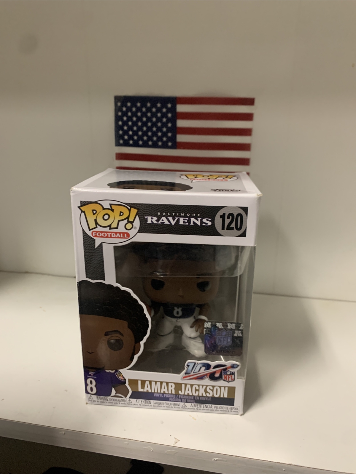 Funko Pop! Football - Lamar Jackson #120 Baltimore Ravens Nfl