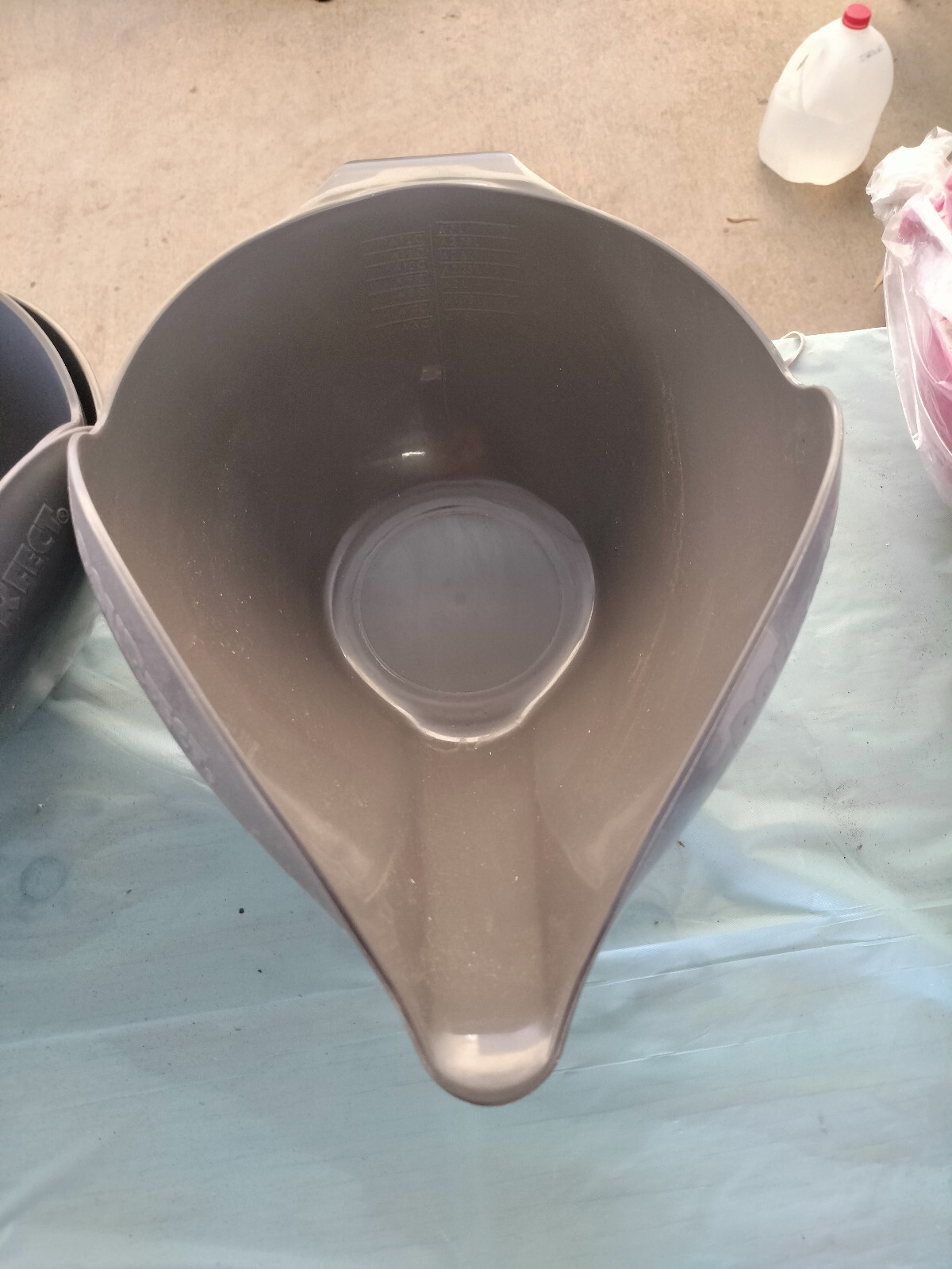 Randy Kaas 6 Gray Mixing Measuring Bowls, 9 Cups POURfect Products eBay